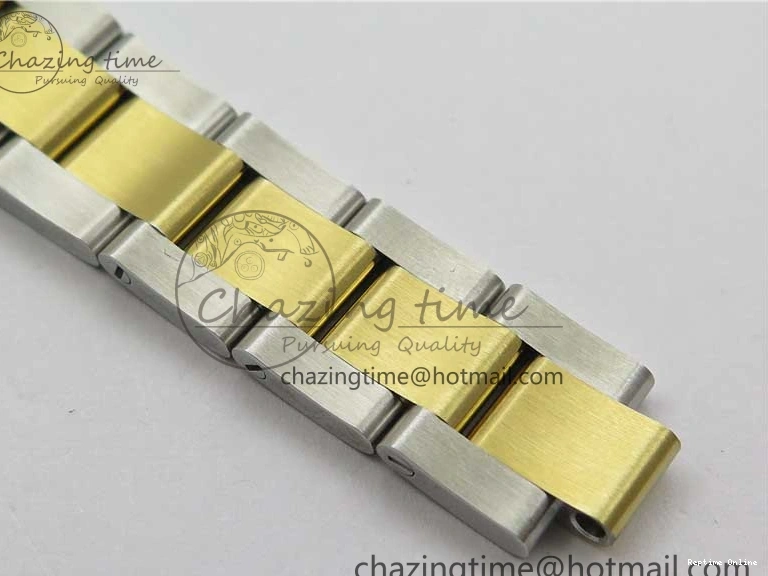 0112 SoftTouch Datejust 31mm 278273 SS YG BP Maker Best Edition Gray Diamonds Dial on SS YG Oyster Bracelet 2715